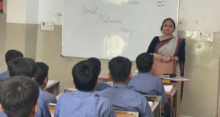 एचपी इंटरनेशनल स्कूल, बदायूँ में विश्व मलेरिया दिवस पर प्रेरक विचार गोष्ठी