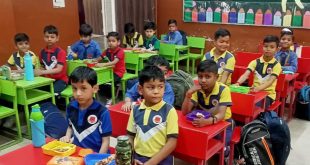 एचपी इंटरनेशनल स्कूल में ‘हेल्दी टिफिन ऐक्टिविटी’ का आयोजन