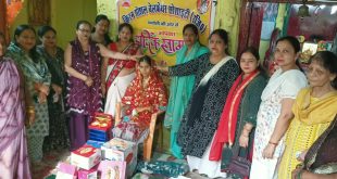 किरण सोशल वेलफेयर सोसाइटी ने गरीब कन्या के विवाह हेतु भेंट की विवाह सामग्री