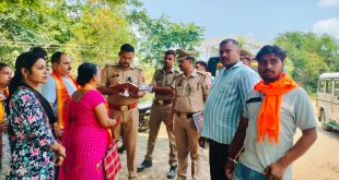 भांगड़ा नदी के पास दर्जन भर गोवंश अवशेष मिलने पर हिन्दू संगठन भड़के