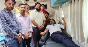 सामुदायिक स्वास्थ्य केंद्र बिसौली में एक दिवसीय रक्तदान शिविर का आयोजन किया गया