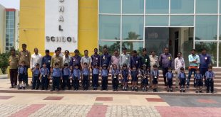 यू आर माई हेल्पिंग हैंड”: एचपी इंटरनेशनल स्कूल के नन्हे बच्चों ने वर्ल्ड लेबर डे पर फोर्थ क्लास कर्मचारियों को किया सम्मानित